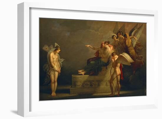Legend of Cupid and Psyche-Angelica Kauffmann-Framed Giclee Print