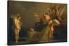 Legend of Cupid and Psyche-Angelica Kauffmann-Stretched Canvas