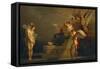 Legend of Cupid and Psyche-Angelica Kauffmann-Framed Stretched Canvas