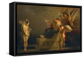 Legend of Cupid and Psyche-Angelica Kauffmann-Framed Stretched Canvas