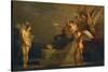 Legend of Cupid and Psyche-Angelica Kauffmann-Stretched Canvas