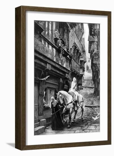 Legend of Lady Godiva, 11th Century-Science Source-Framed Giclee Print