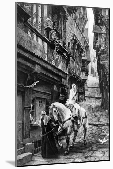 Legend of Lady Godiva, 11th Century-Science Source-Mounted Giclee Print