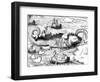 Legend of Saint Brendan the Navigator 1621-Chris Hellier-Framed Giclee Print