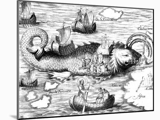 Legend of Saint Brendan the Navigator 1621-Chris Hellier-Mounted Giclee Print