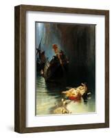 Legend of Sirens-Edoardo Dalbono-Framed Giclee Print