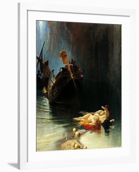 Legend of Sirens-Edoardo Dalbono-Framed Giclee Print