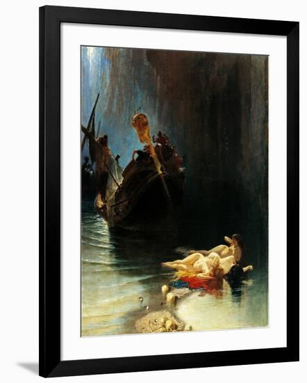 Legend of Sirens-Edoardo Dalbono-Framed Giclee Print