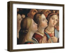 Legend of St Ursula. Apotheosis of St Ursula-Vittore Carpaccio-Framed Giclee Print