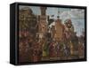 Legend of St Ursula, Meeting and Departure of the Betrothed-Vittore Carpaccio-Framed Stretched Canvas