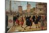 Legend of St. Ursula. The Return of the Ambassadors-Vittore Carpaccio-Mounted Art Print