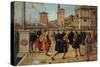 Legend of St. Ursula. The Return of the Ambassadors-Vittore Carpaccio-Stretched Canvas