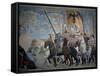 Legend of the Cross: Victory of Constantine-Piero della Francesca-Framed Stretched Canvas