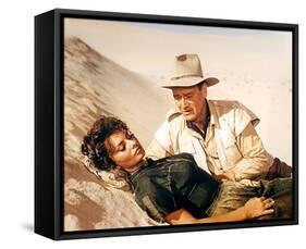 Legend of the Lost (1957)-null-Framed Stretched Canvas
