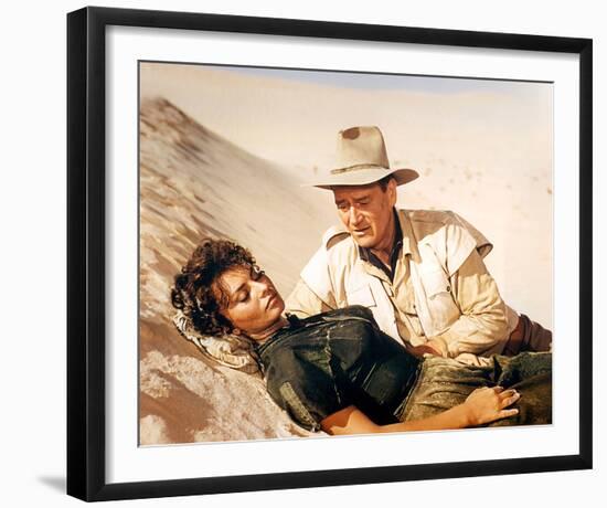 Legend of the Lost (1957)-null-Framed Photo