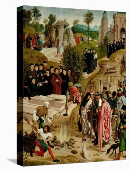 Legend of the Relics of St. John the Baptist, C. 1490-Jans Geertgen tot Sint-Stretched Canvas