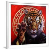 Legend of Tiger Claw-Lucia Heffernan-Framed Premium Giclee Print