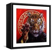 Legend of Tiger Claw-Lucia Heffernan-Framed Stretched Canvas