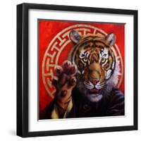 Legend of Tiger Claw-Lucia Heffernan-Framed Art Print