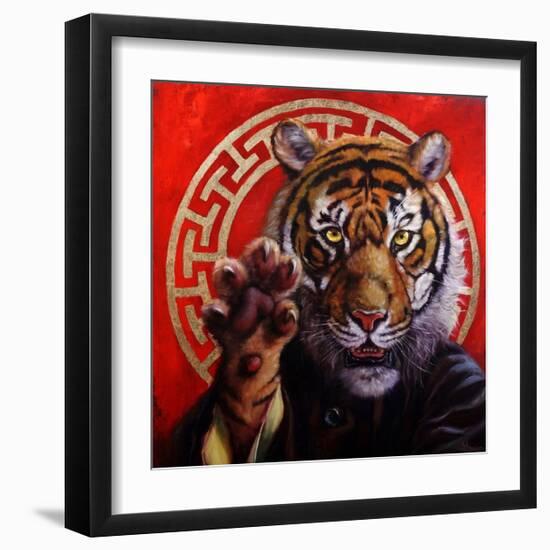 Legend of Tiger Claw-Lucia Heffernan-Framed Art Print