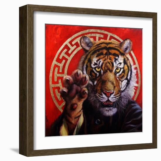 Legend of Tiger Claw-Lucia Heffernan-Framed Art Print