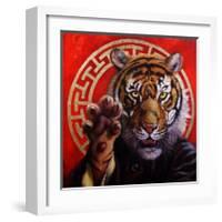 Legend of Tiger Claw-Lucia Heffernan-Framed Art Print