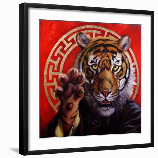 Legend of Tiger Claw-Lucia Heffernan-Framed Art Print