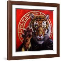 Legend of Tiger Claw-Lucia Heffernan-Framed Art Print