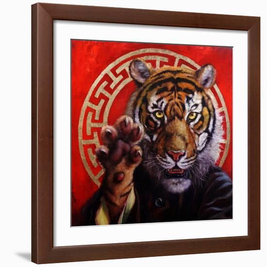 Legend of Tiger Claw-Lucia Heffernan-Framed Art Print