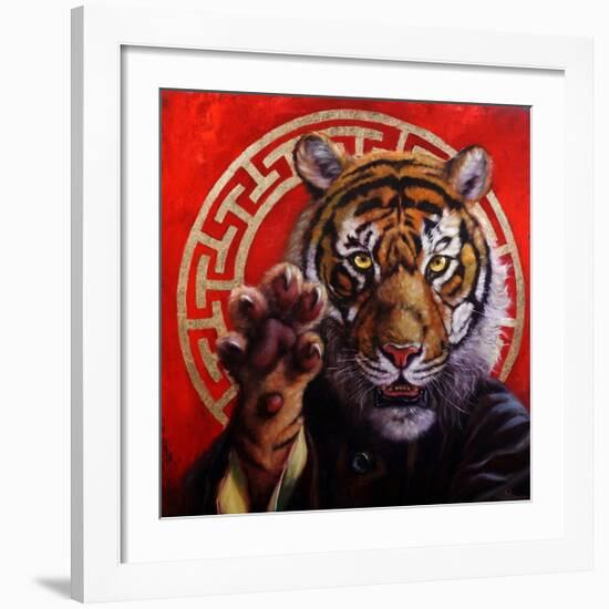 Legend of Tiger Claw-Lucia Heffernan-Framed Art Print