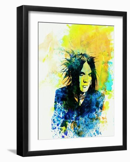 Legendary 69 Eyes Watercolor-Olivia Morgan-Framed Art Print