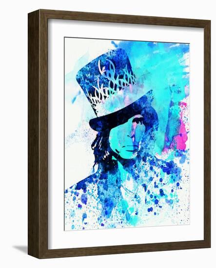 Legendary Aerosmith Watercolor-Olivia Morgan-Framed Art Print