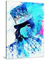 Legendary Aerosmith Watercolor-Olivia Morgan-Stretched Canvas