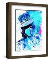 Legendary Aerosmith Watercolor-Olivia Morgan-Framed Art Print