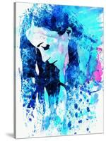 Legendary Alanis Morissette Watercolor-Olivia Morgan-Stretched Canvas