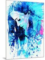 Legendary Alanis Morissette Watercolor-Olivia Morgan-Mounted Art Print