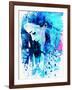 Legendary Alanis Morissette Watercolor-Olivia Morgan-Framed Art Print