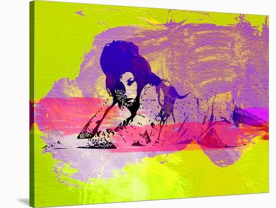 Legendary Amy Watercolor I-Olivia Morgan-Stretched Canvas