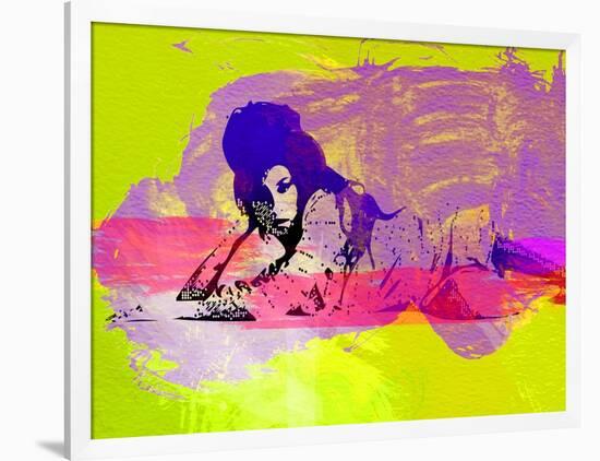 Legendary Amy Watercolor I-Olivia Morgan-Framed Art Print