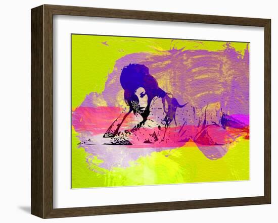 Legendary Amy Watercolor I-Olivia Morgan-Framed Art Print