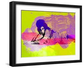 Legendary Amy Watercolor I-Olivia Morgan-Framed Art Print