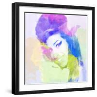 Legendary  Amy Watercolor-Olivia Morgan-Framed Art Print