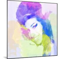 Legendary  Amy Watercolor-Olivia Morgan-Mounted Art Print