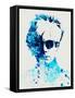 Legendary Andy Warhol Watercolor-Olivia Morgan-Framed Stretched Canvas