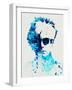 Legendary Andy Warhol Watercolor-Olivia Morgan-Framed Art Print