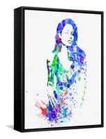 Legendary Angelina Watercolor-Olivia Morgan-Framed Stretched Canvas