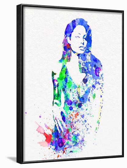 Legendary Angelina Watercolor-Olivia Morgan-Framed Art Print