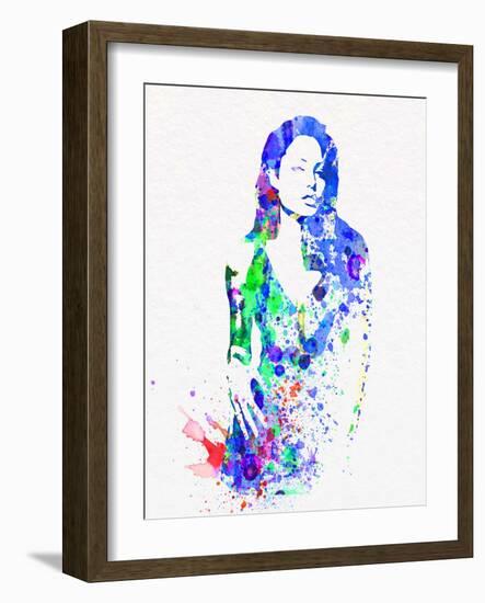 Legendary Angelina Watercolor-Olivia Morgan-Framed Art Print