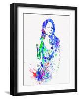 Legendary Angelina Watercolor-Olivia Morgan-Framed Art Print