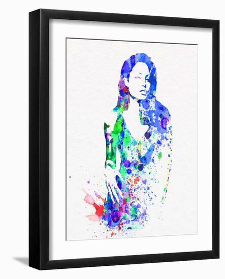Legendary Angelina Watercolor-Olivia Morgan-Framed Art Print